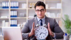 what is the first step of time management